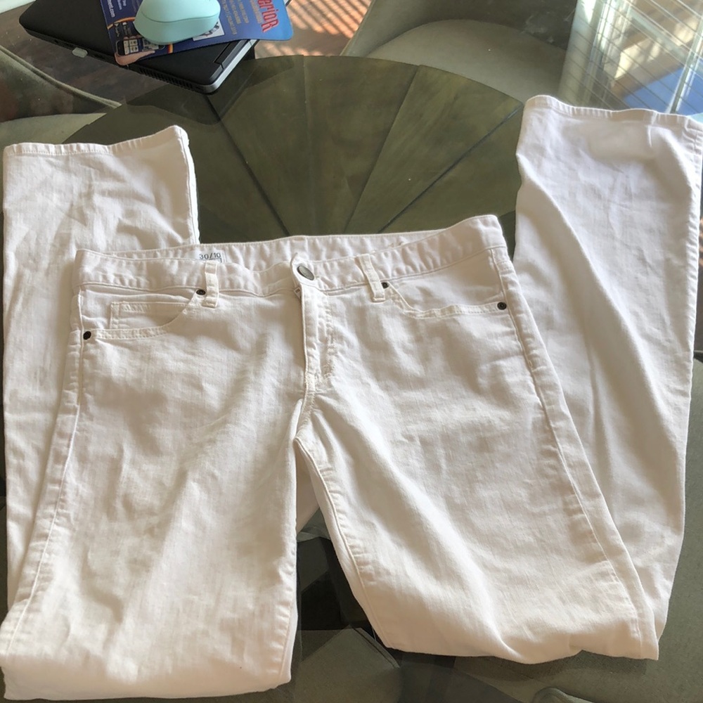 Gap 1969 white jeans